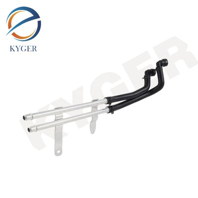 주문 KYGER 고품질 자동차 부품 C2D17858 엔진 라디에이터 냉각 물 파이프 히터 펌프 재규어 XJ 가솔 2010-2019 온라인 제조
