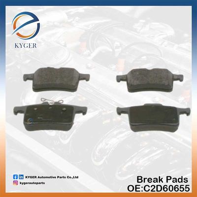 주문 C2D60655 C2D3792 자동차 액세서리 브레이크 패드 Jaguar XF XK XJ S-TYPE 세트 당 4pcs 온라인 제조