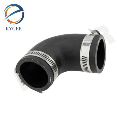 냉각 시스템 입구 튜브 팔꿈치 랜드로버 레인지로버 3.6L 라이온 V8 터보 디젤 2007-2013 LR014468 고무 튜브