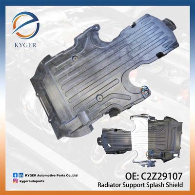 라디에이터 지원 스플래시 쉴드 C2Z29107 C2Z22529 C2Z4201 C2Z8200 Jaguar XF XFR 2010-2015