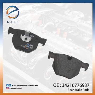 후방 브레이크 패드 3421 6776 937 34216776937 34216868497 34216857108 34212413041 BMW E60 E61 E63 E64 F15 F85 브레이크 패드