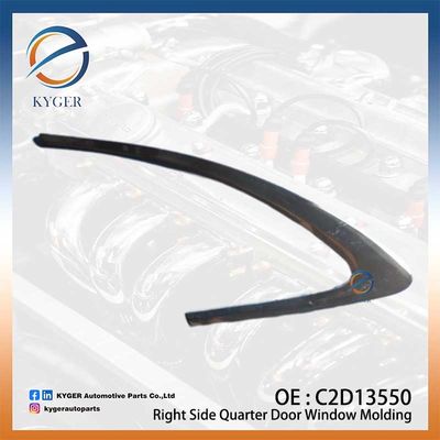 제이거 XJ X351 엑스케이티브 도어 트림 패널용 오른쪽 측면 쿼터 도어 윈도우 폼핑 C2D13550
